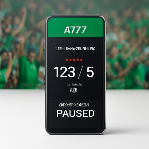 A777 Live Match Data
